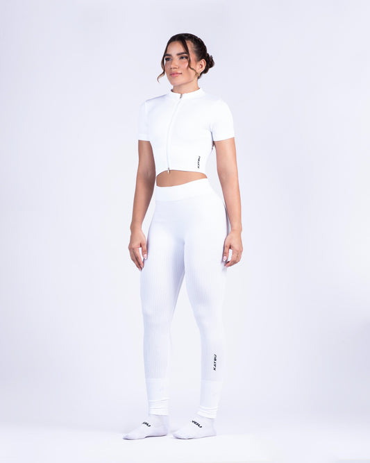 set legging + blusa / 0160 blanco
