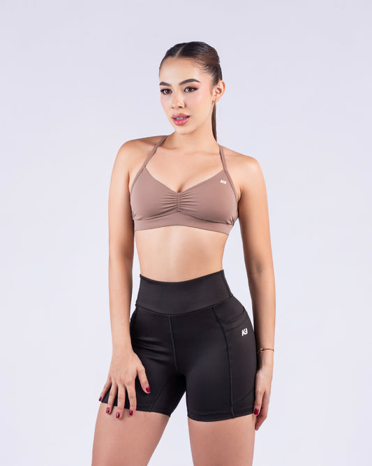 top kb / 1028 marron