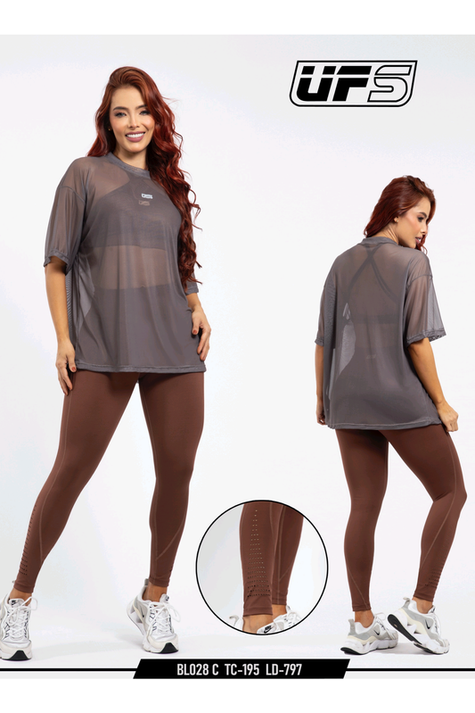 malla oversized uf /028 gris oscuro