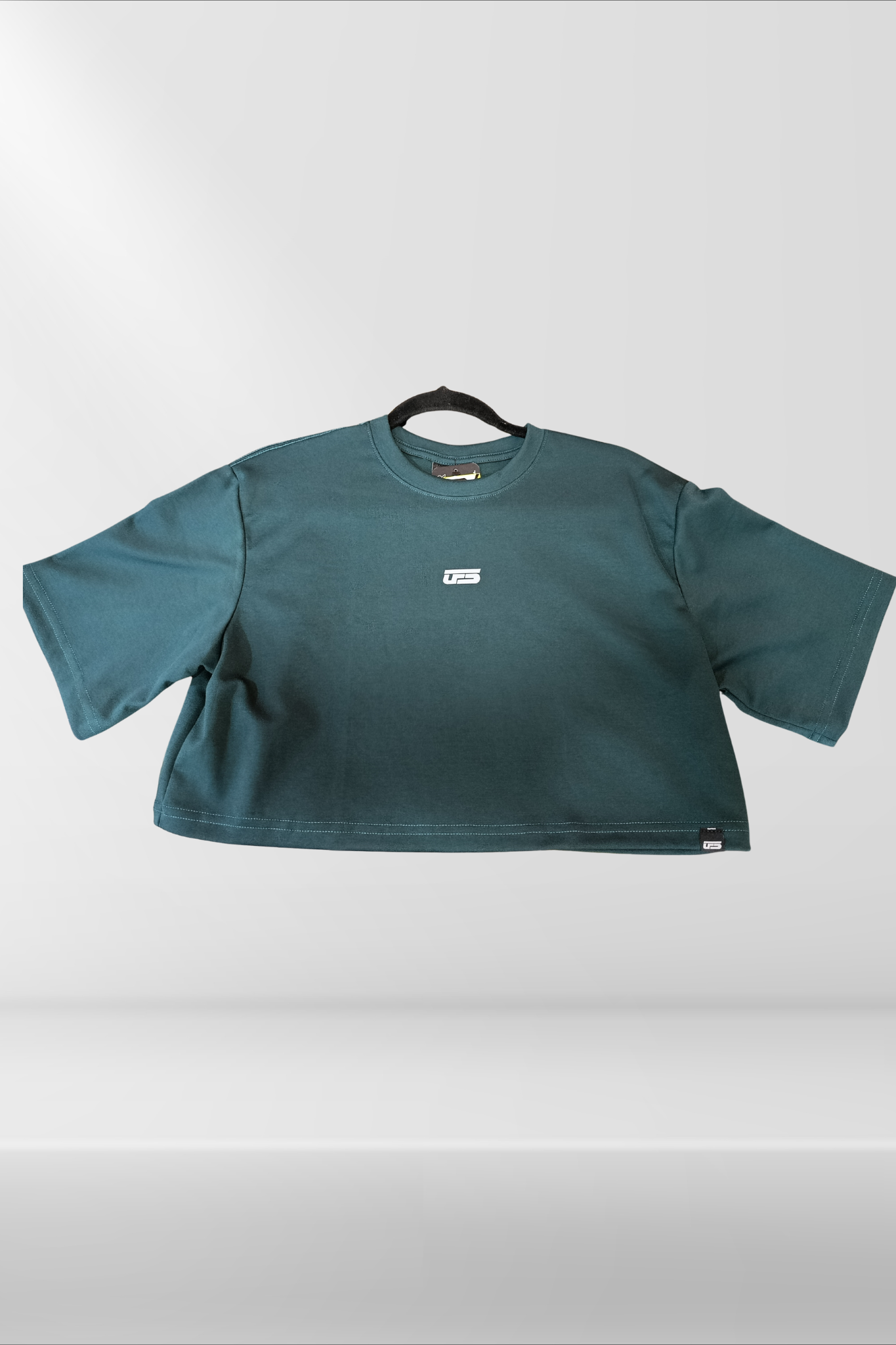 franela oversize corta / crop-top