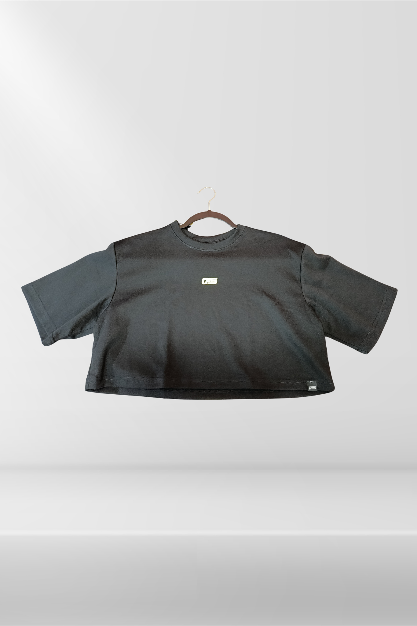 franela oversize corta / crop-top