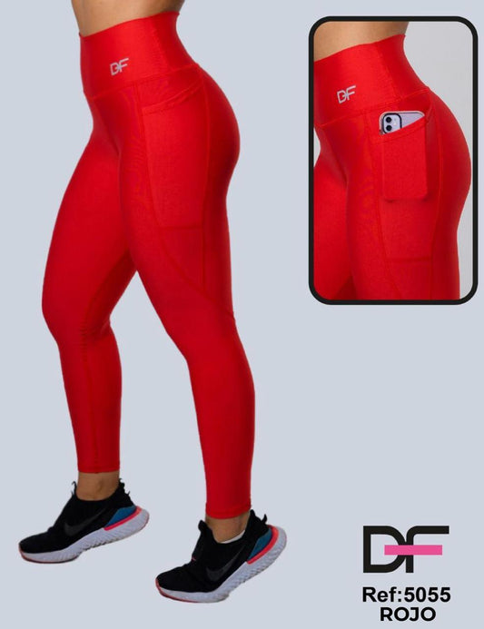 legging df bolsillo /5055 rojo