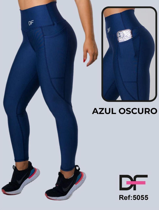 legging df bolsillo /5055 azul marino