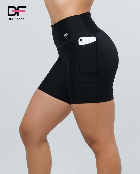 short DF bolsillo / 5059 negro