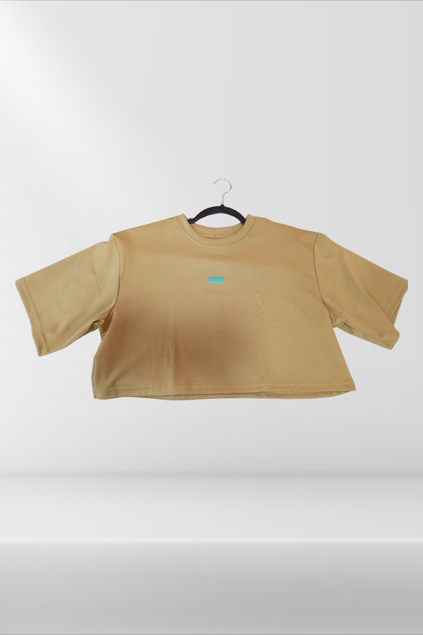 franela oversize corta / crop-top
