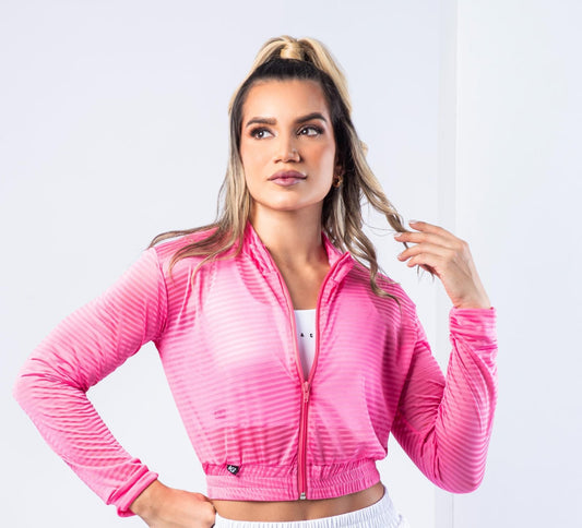 sueter malla / 770 rosa