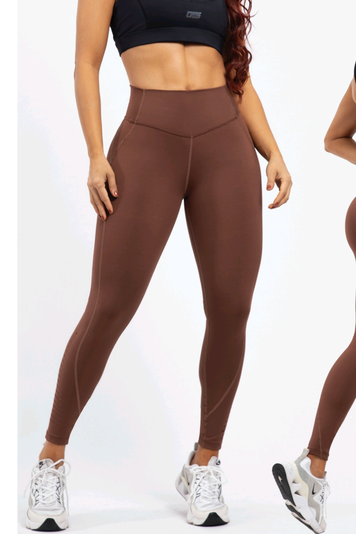 legging uf sport / 812 marron