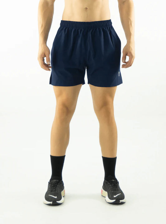 SHORT AJUSTADO AZUL OSCURO