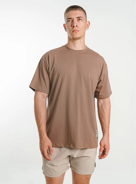 FRANELA ALGODÓN TACTO FRÍO DISRUPTIVE CAFE CLARO