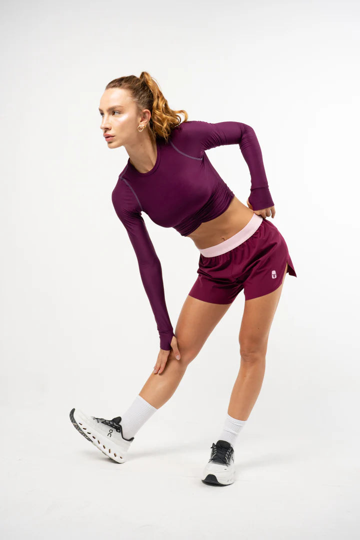 Classic Running Short Berenjena