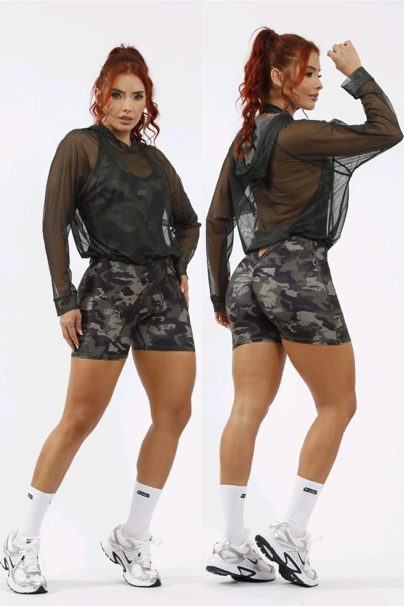 malla manga larga uf/ 085 verde