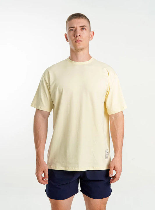 FRANELA ALGODÓN TACTO FRÍO DISRUPTIVE AMARILLO