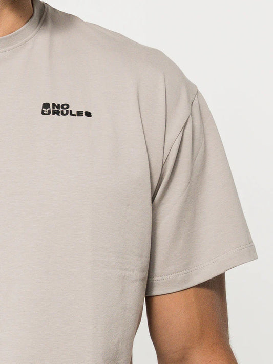 Camiseta Loose Fit Algodón Grey