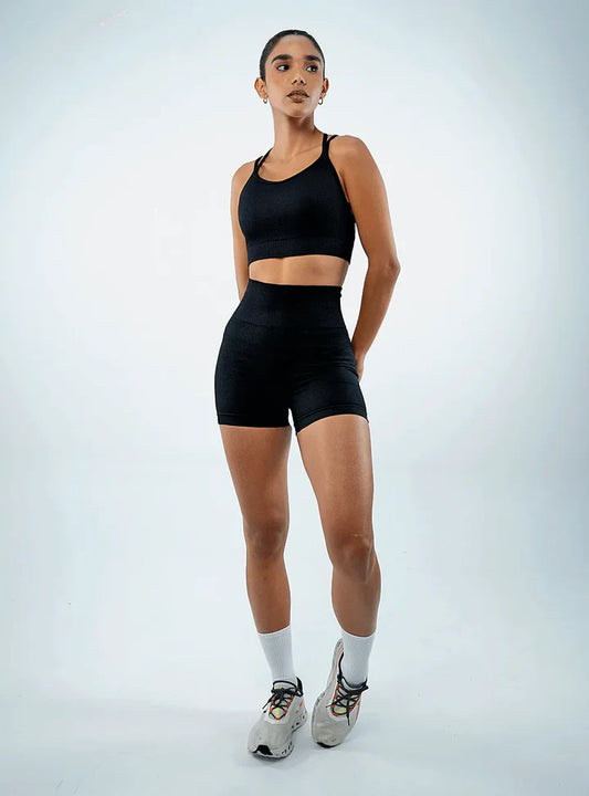 Conjunto sin Costuras Vital Negro