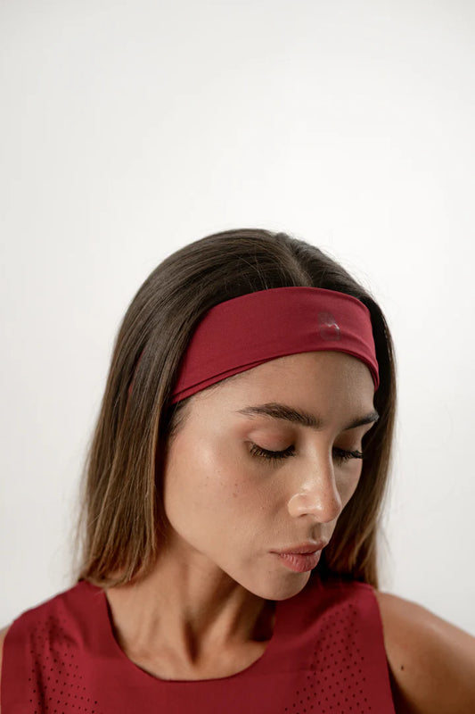 HEADBAND VINO TINTO