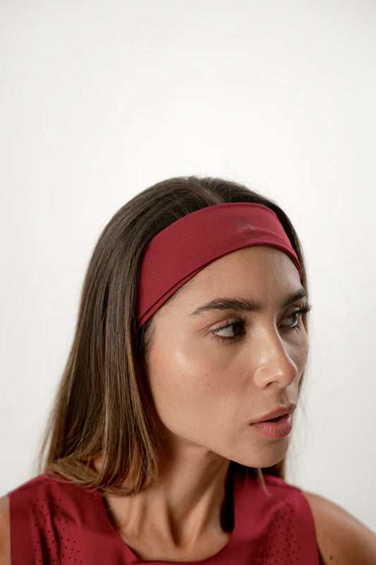 HEADBAND VINO TINTO