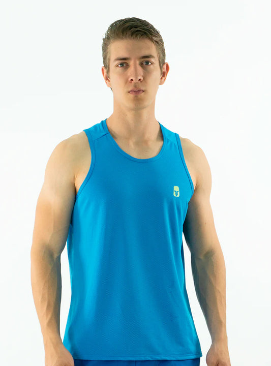 FRANELILLA RUNNIN AZUL CELESTE