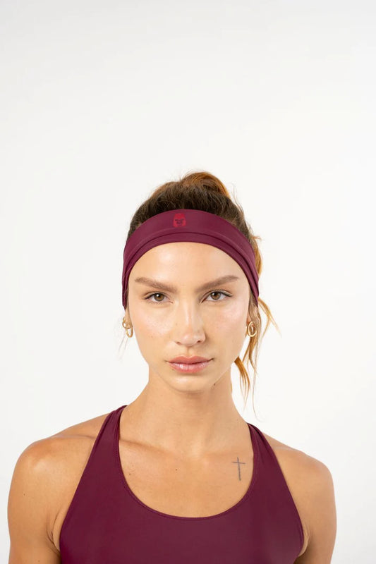 Headband Berenjena