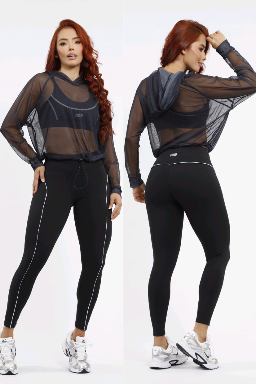 malla manga larga uf/ 085 azul marino