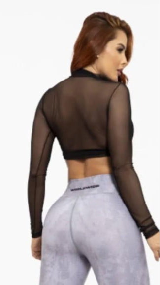 malla corta manga larga uf /077