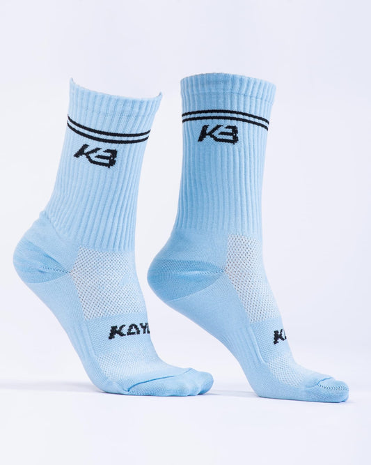 medias kb/ azul larga