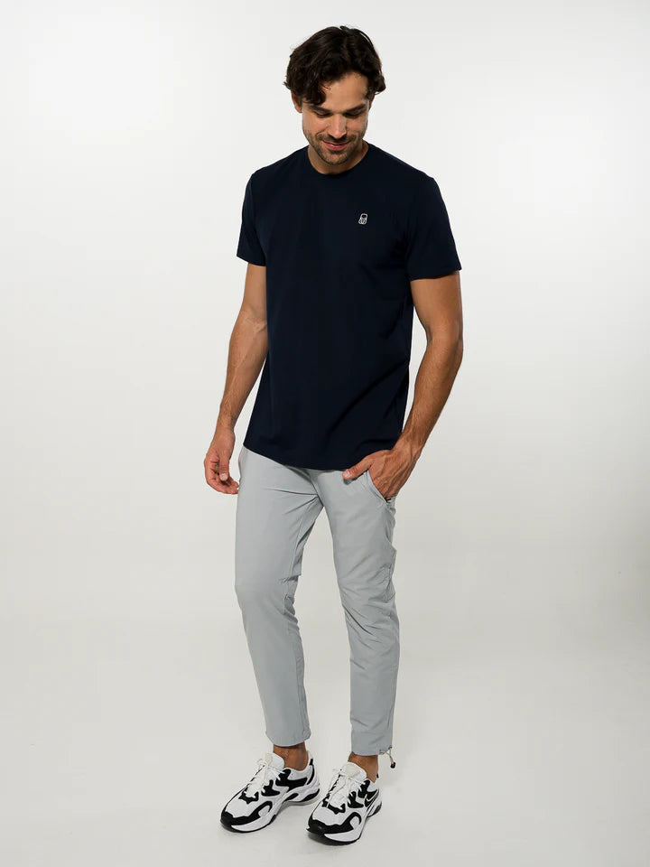 Jogger Casual Logo 3D Hombre Grey