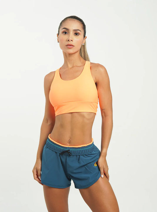 TOP GLOW FIT NARANJA