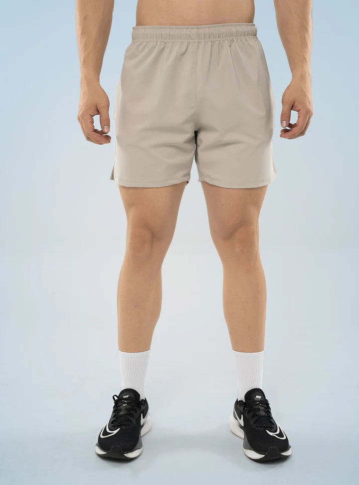 SHORT AJUSTADO BEIGE