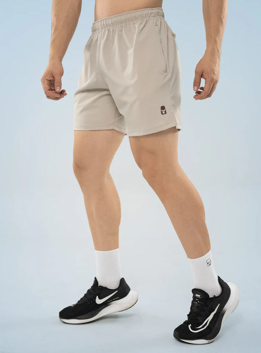 SHORT AJUSTADO BEIGE