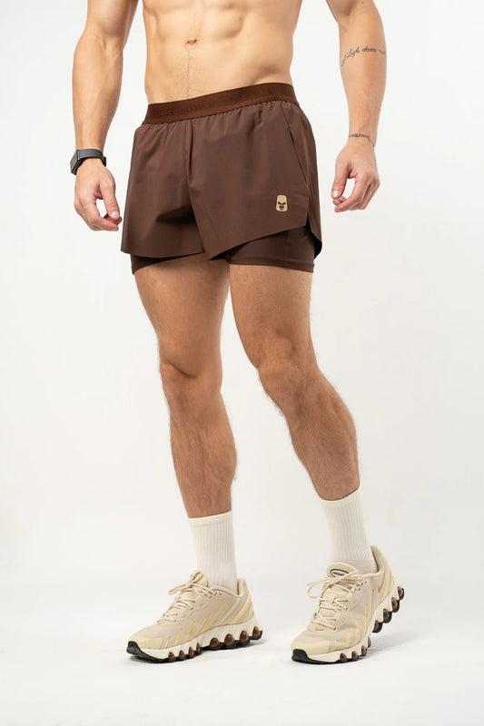 Short Core Motion Chocolate Hombre