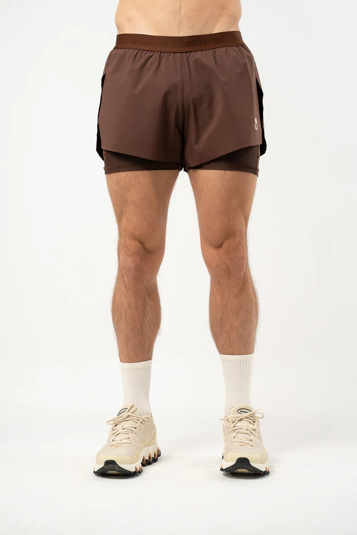 Short Core Motion Chocolate Hombre