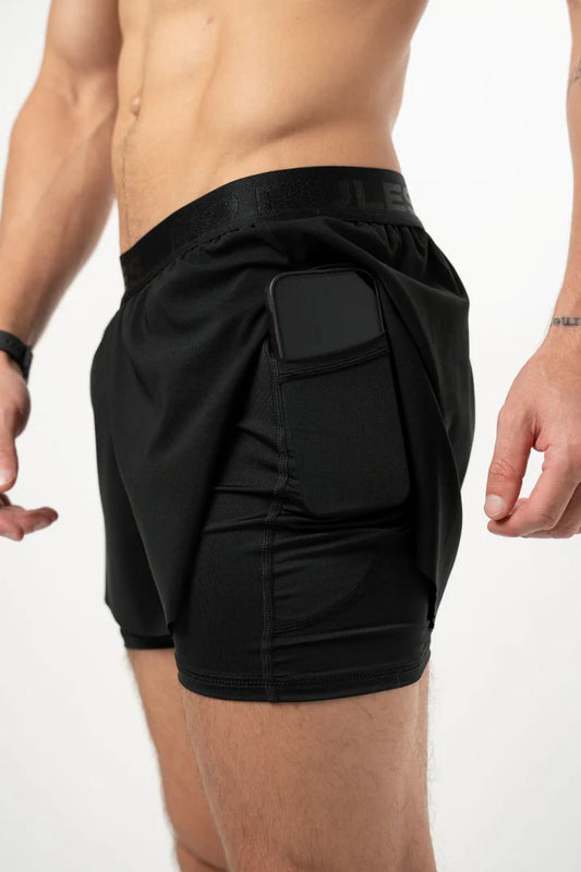 Short Core Motion Negra Hombre
