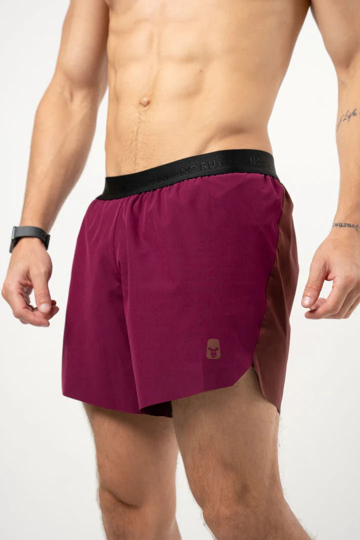 Short Running Pro Retro Berenjena