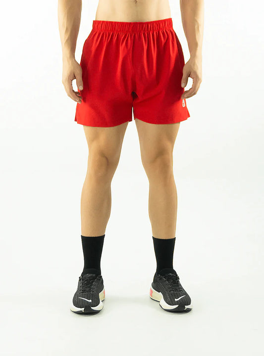 SHORT CON LICRA RUNNIN ROJA