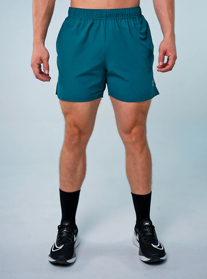 SHORT AJUSTADO VERDE ESMERALDA