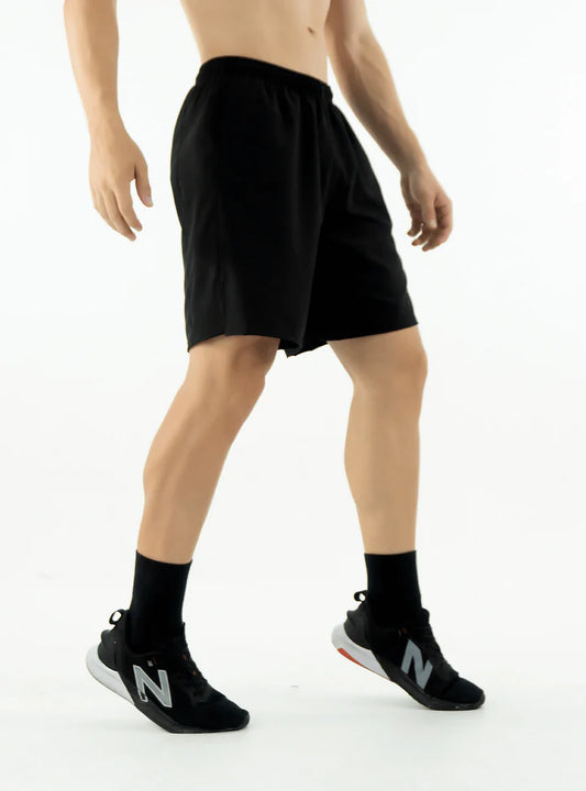 BERMUDA  CON LYCRA NEGRA