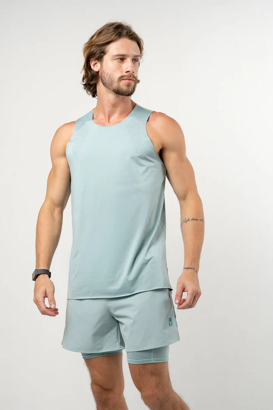 franelilla Seamless Force Men Light Blue