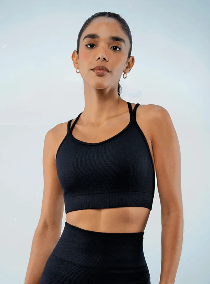 Conjunto sin Costuras Vital Negro