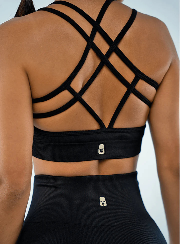 TOP VITAL SIN COSTURAS NEGRO