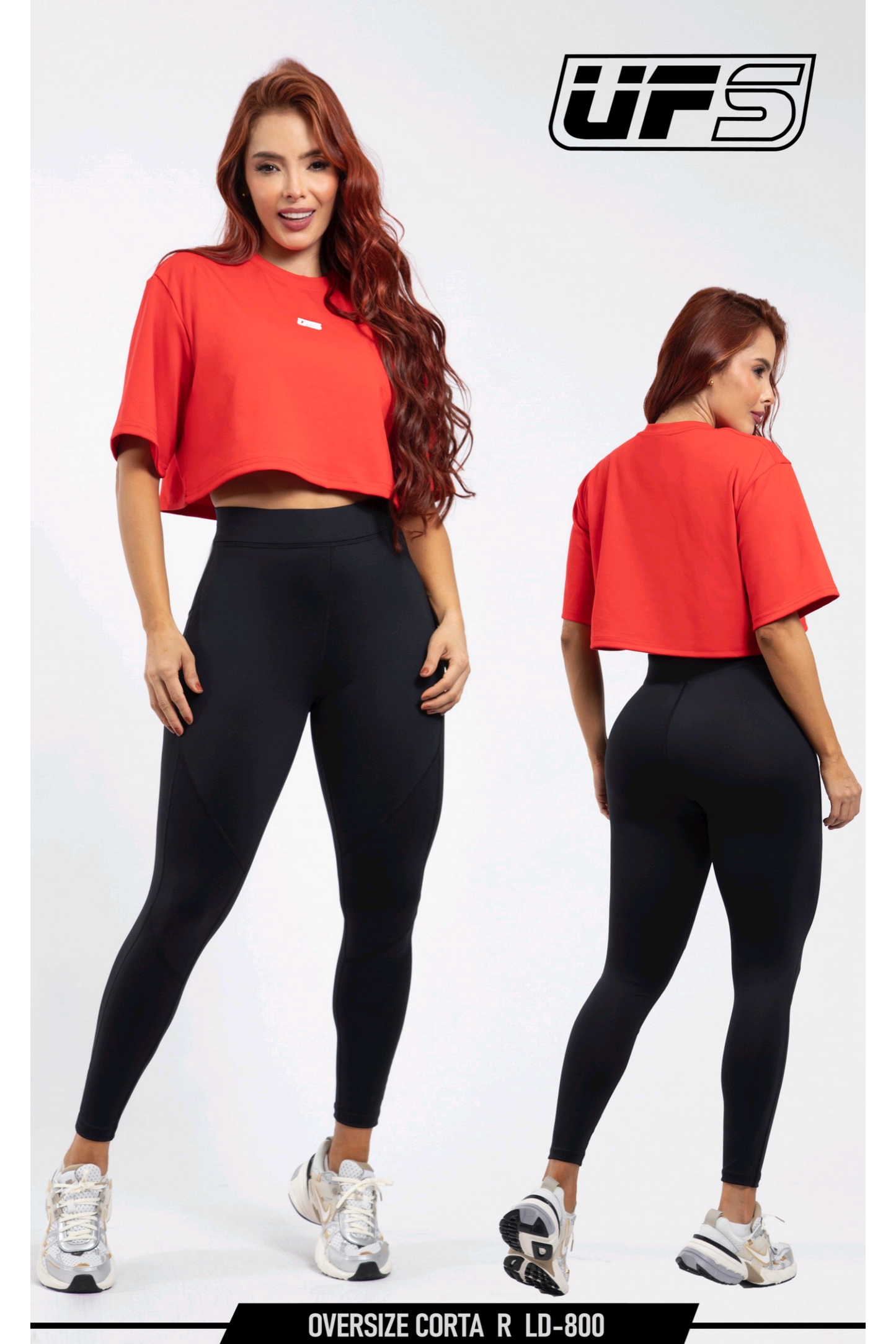 franela oversize corta / crop-top