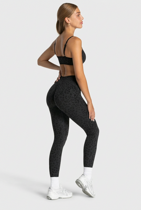 set realce animal print / kale 0120 negro