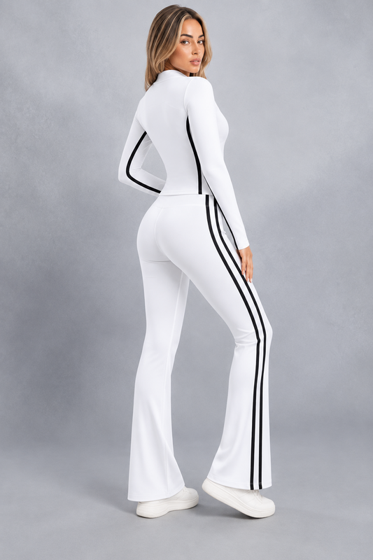 leggings lineas / kale 0103 blanco