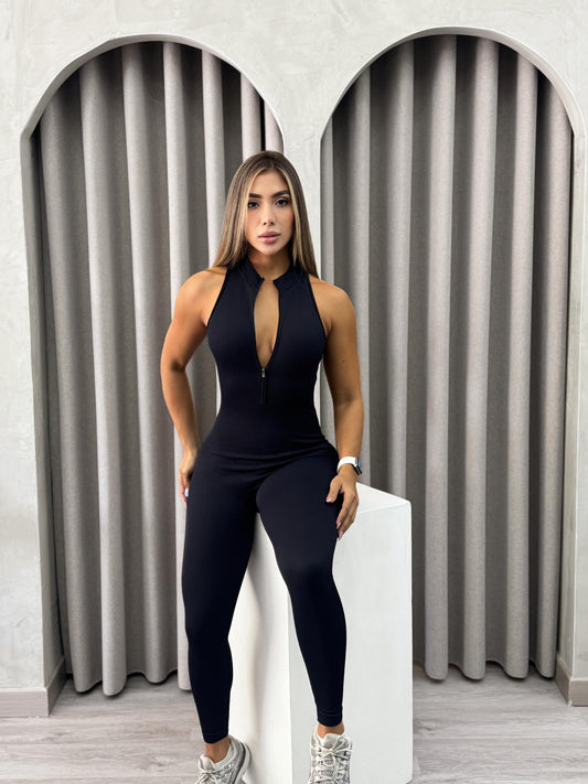 enterizo bendita / cierre negro