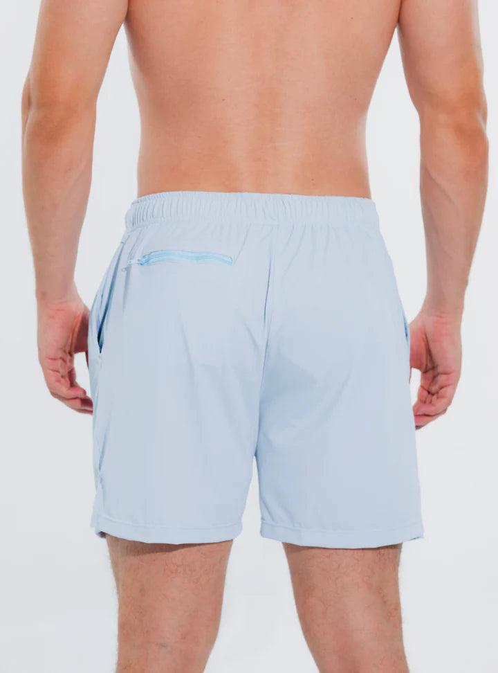 SHORT AJUSTADO HIVE AZUL BEBE