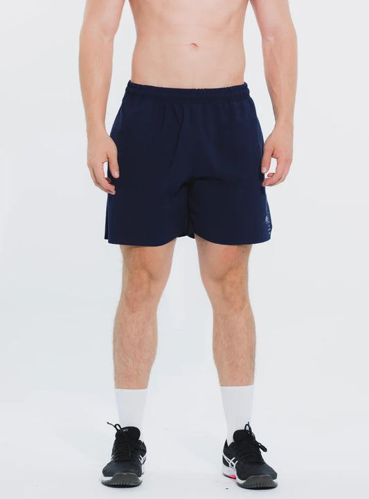 short  Laser Edge Azul Oscuro