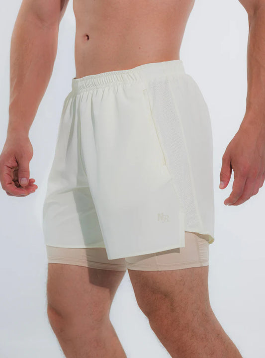 SHORT CON LICRA RUNNING  Baked Pear