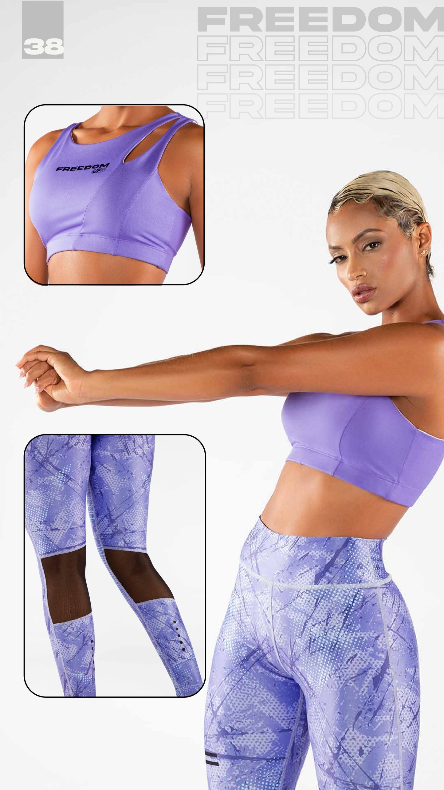 top uf sport/ 084 morado