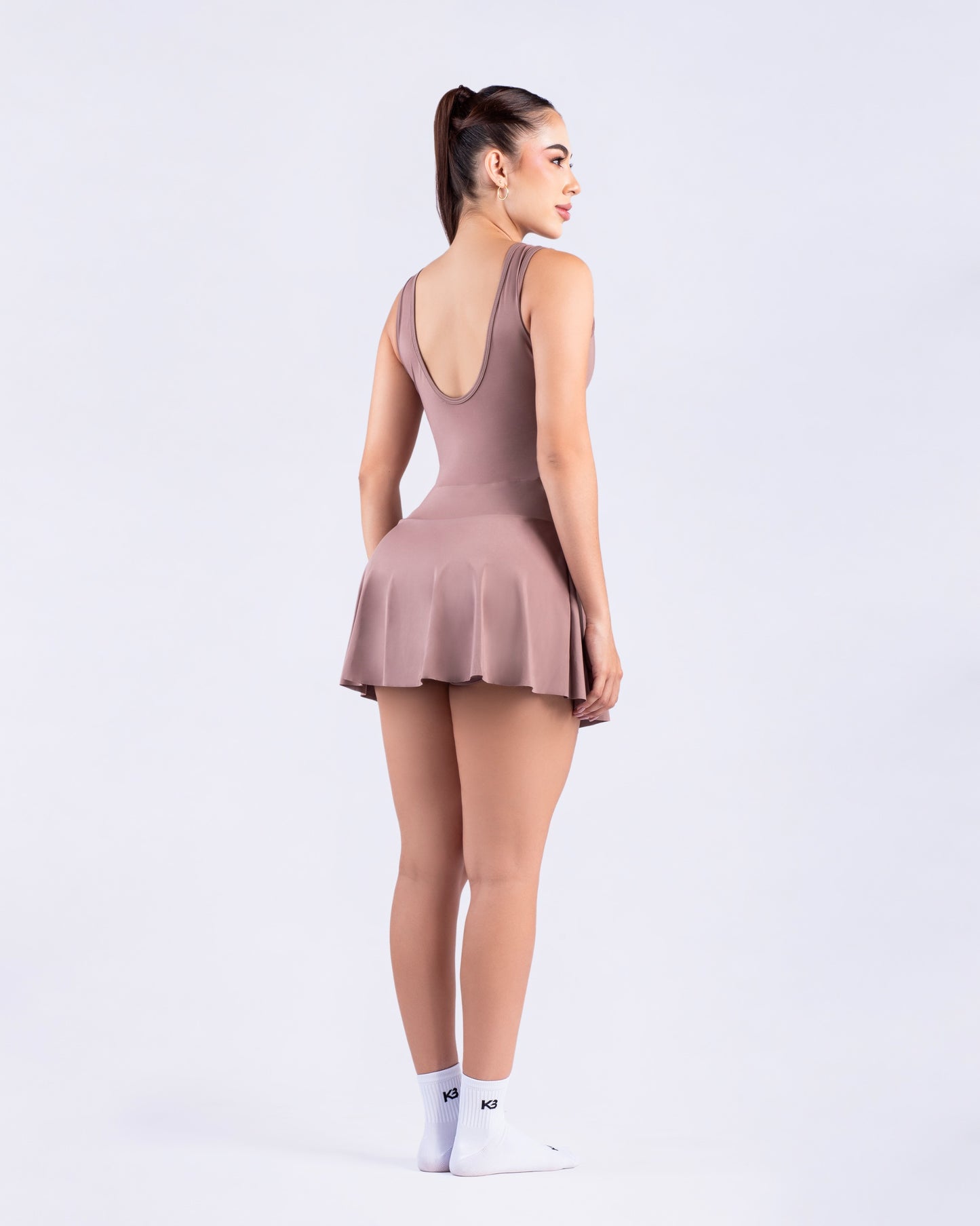 vestido kb / 1122 marron