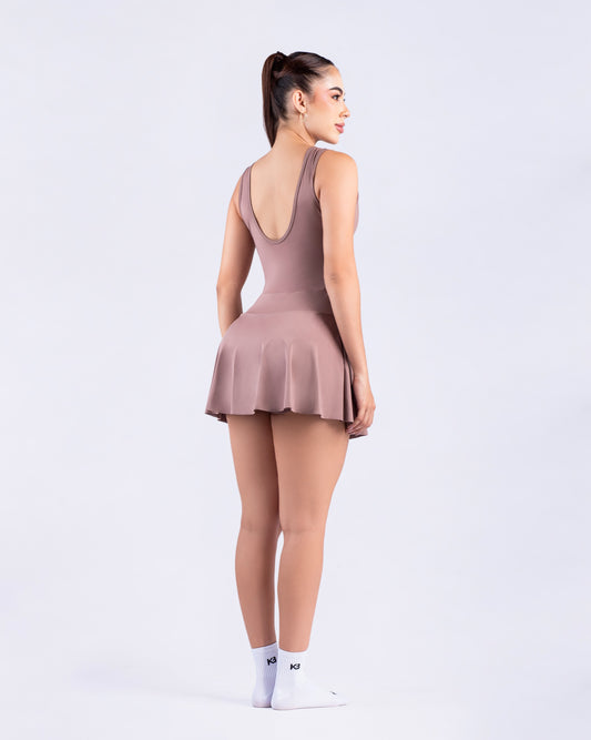 vestido kb / 1122 marron
