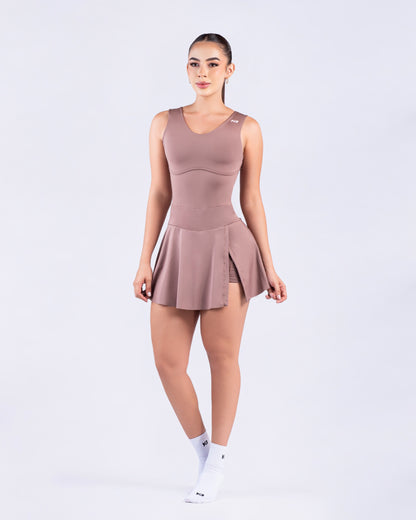 vestido kb / 1122 marron